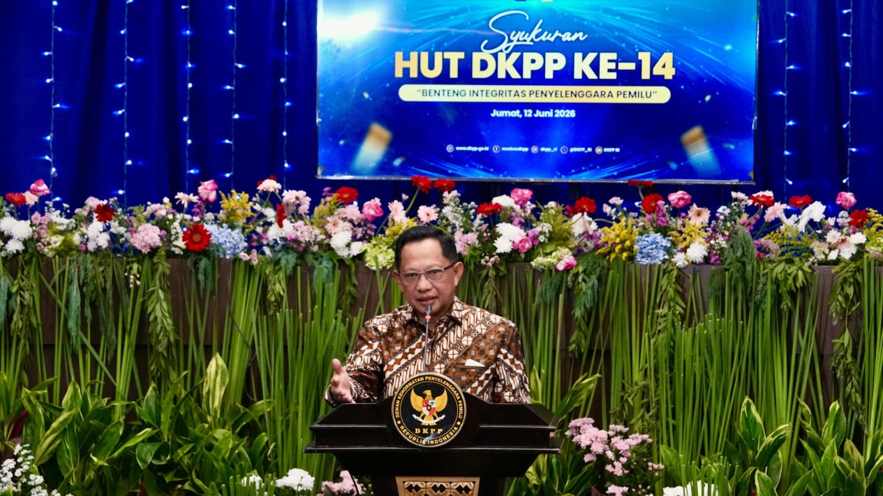 Dorong DKPP Tingkatkan Integritas Penyelenggara Pemilu, Mendagri Tito Tegaskan Ini