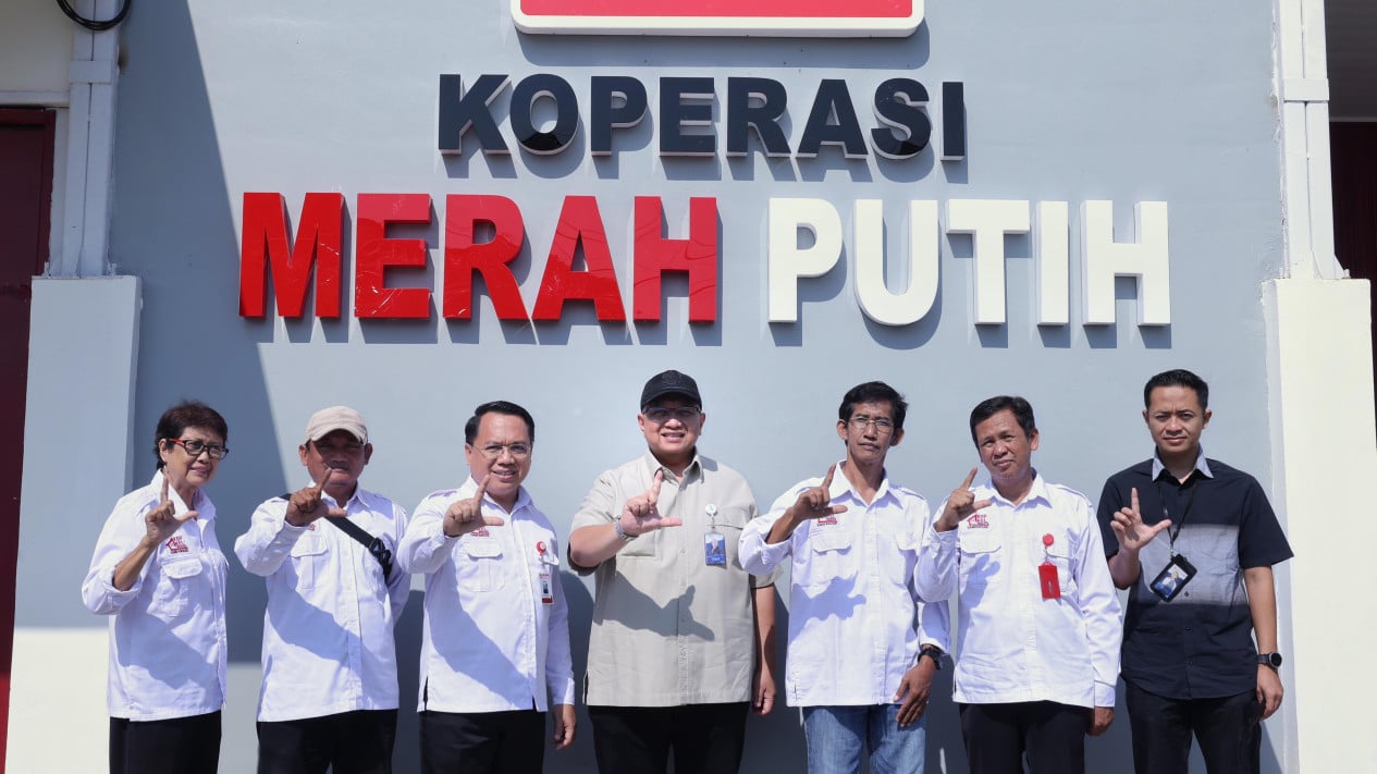 Dorong Koperasi Produktif e Berdaya Saing, Dirut LPDB Koperasi Tinjau KKMP Sampangan e KUD Usaha Mina