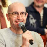 BEVERLY HILLS, CALIFORNIA - MAY 21: Justin Halpern, Showrunner and Creator of "Abbott Elementary" speaks during TheWrap's Showrunners and Creators of Emmy Season Breakfast 2026 at The Maybourne Beverly Hills on May 21, 2026 in Beverly Hills, California. (Photo by Randy Shropshire/Getty Images