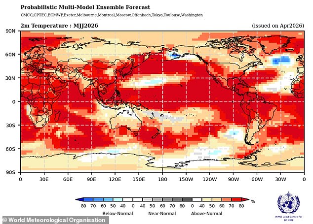 Cientistas alertam que o chamado 'super El Niño' pode levar as temperaturas globais (foto) a máximos recordes