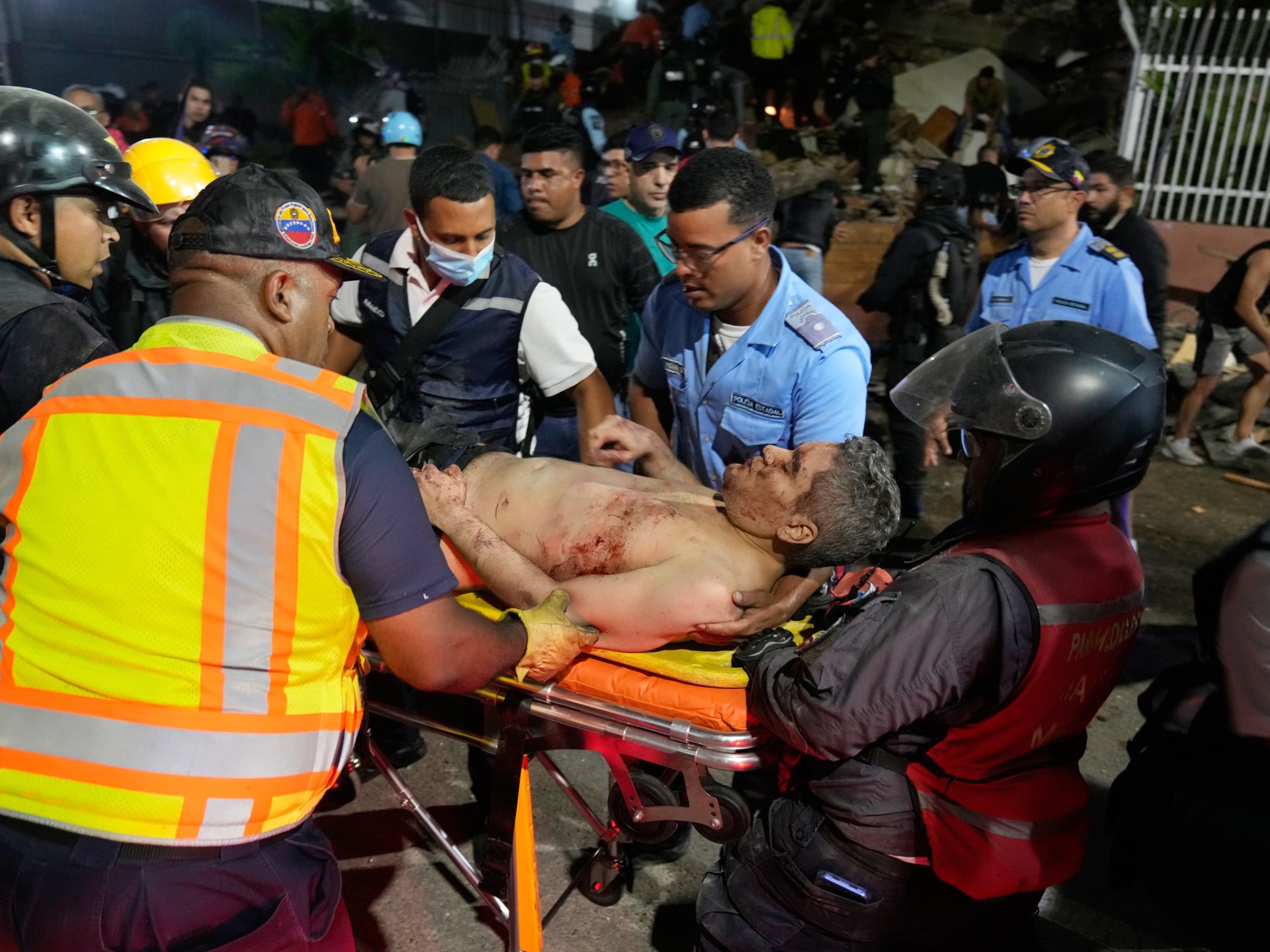 Em imagens: Consequências de dois terremotos na Venezuela