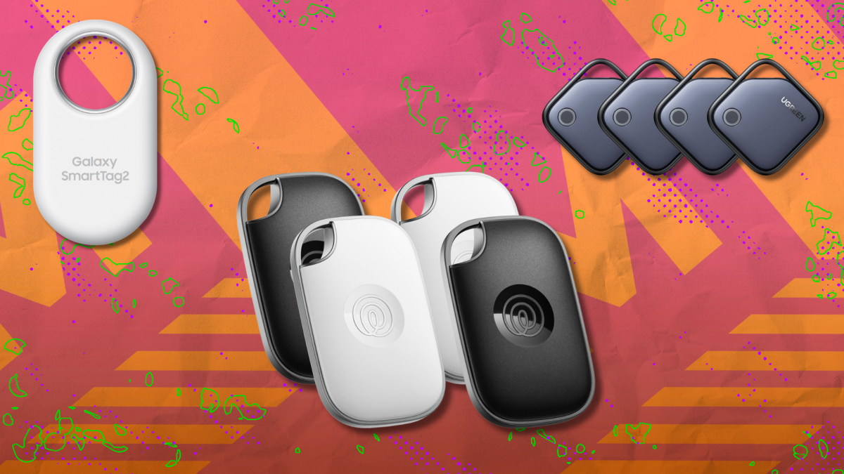 Life360 Tile Pro (4 pacotes) em fundo branco