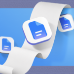 O logotipo do Google Docs ao lado de ícones para os complementos Text Cleaner, Doc Variables, Doc Tools e Paperpile.