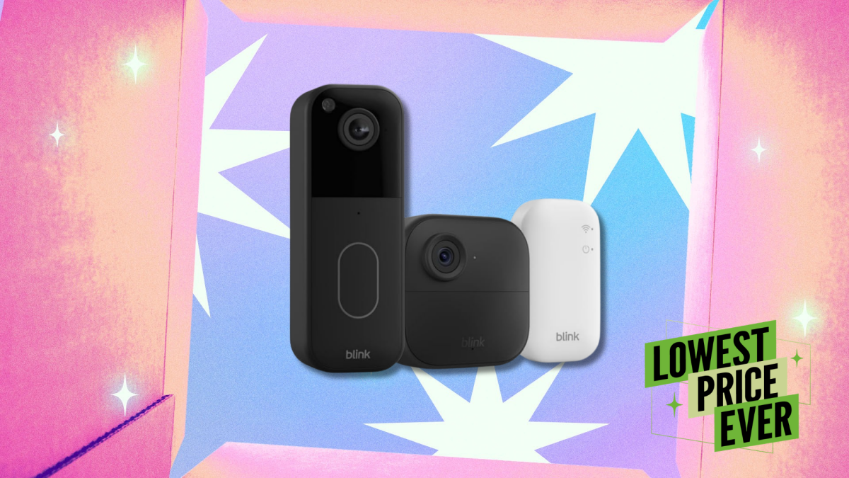 Esta campainha de vídeo Blink e câmera externa estão com 80% de desconto agora