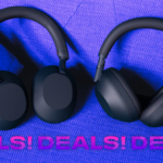 fones de ouvido sony wh-1000xm6 azuis