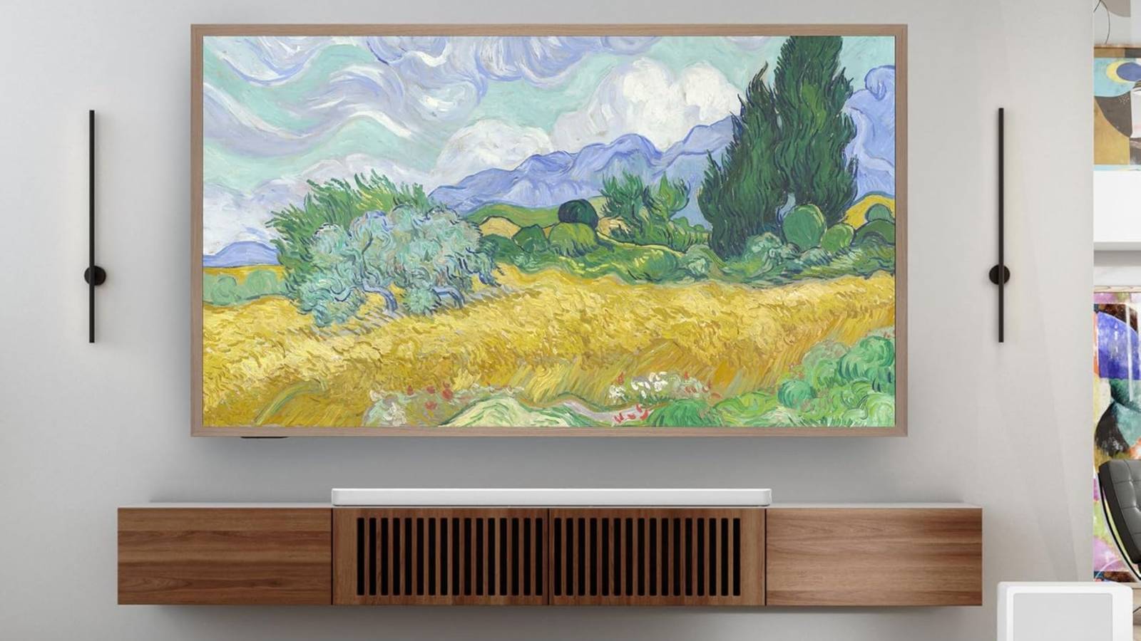 Hisense 55 “Hi-QLED S7 CanvasTV Série 4K UHD Google Smart Art TV