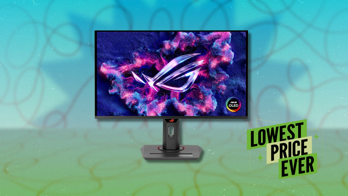Este monitor OLED para jogos excepcionalmente rápido da Asus está com desconto de US $ 160 agora mesmo