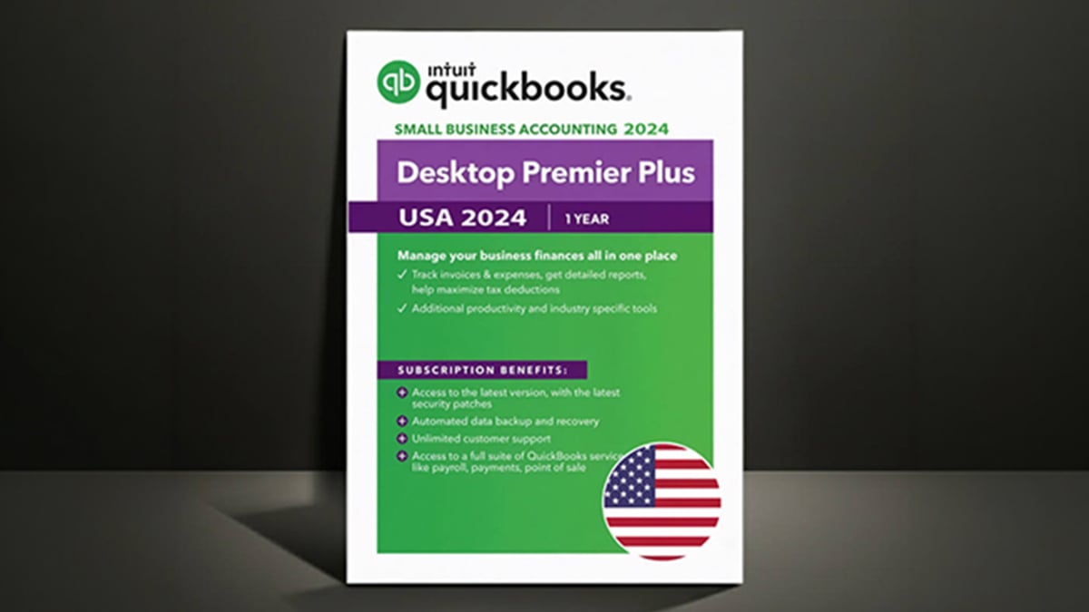 Estoque, faturas, relatórios e fluxo de caixa – QuickBooks Premier está à venda por US$ 399,99