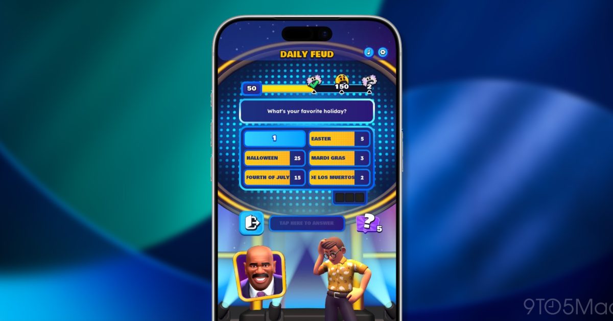 Family Feud Pocket chega ao Apple Arcade, com mais 4 jogos chegando ainda esta semana
