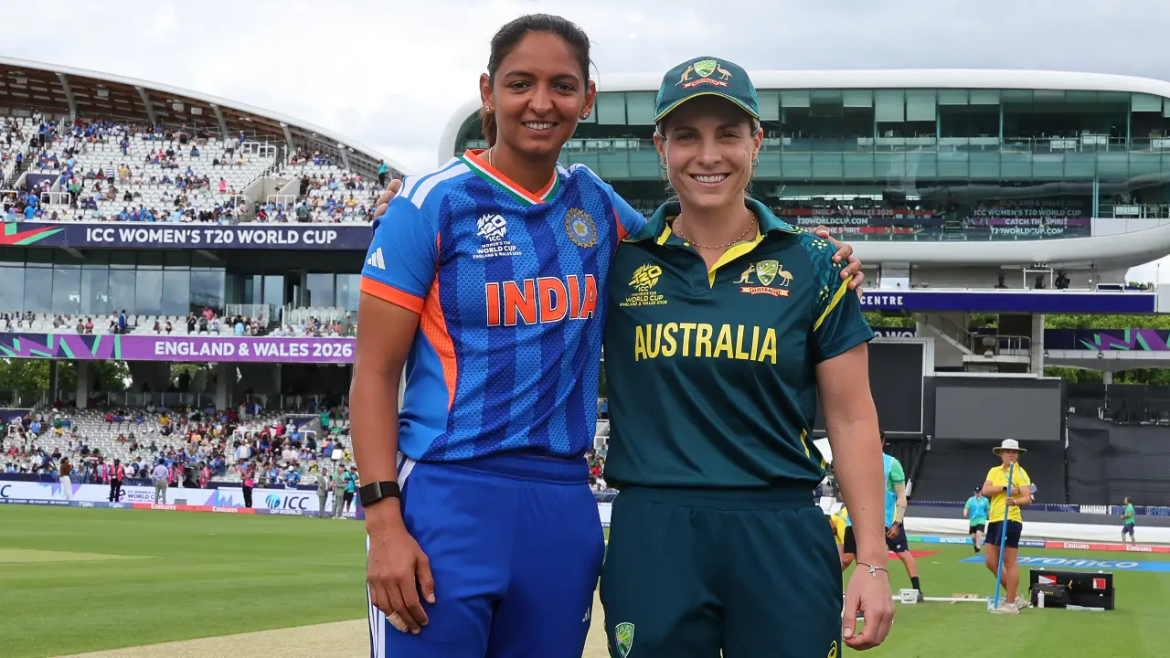 Feminino T20 WC 2026: Índia vence o sorteio e decide rebater primeiro contra a Austrália