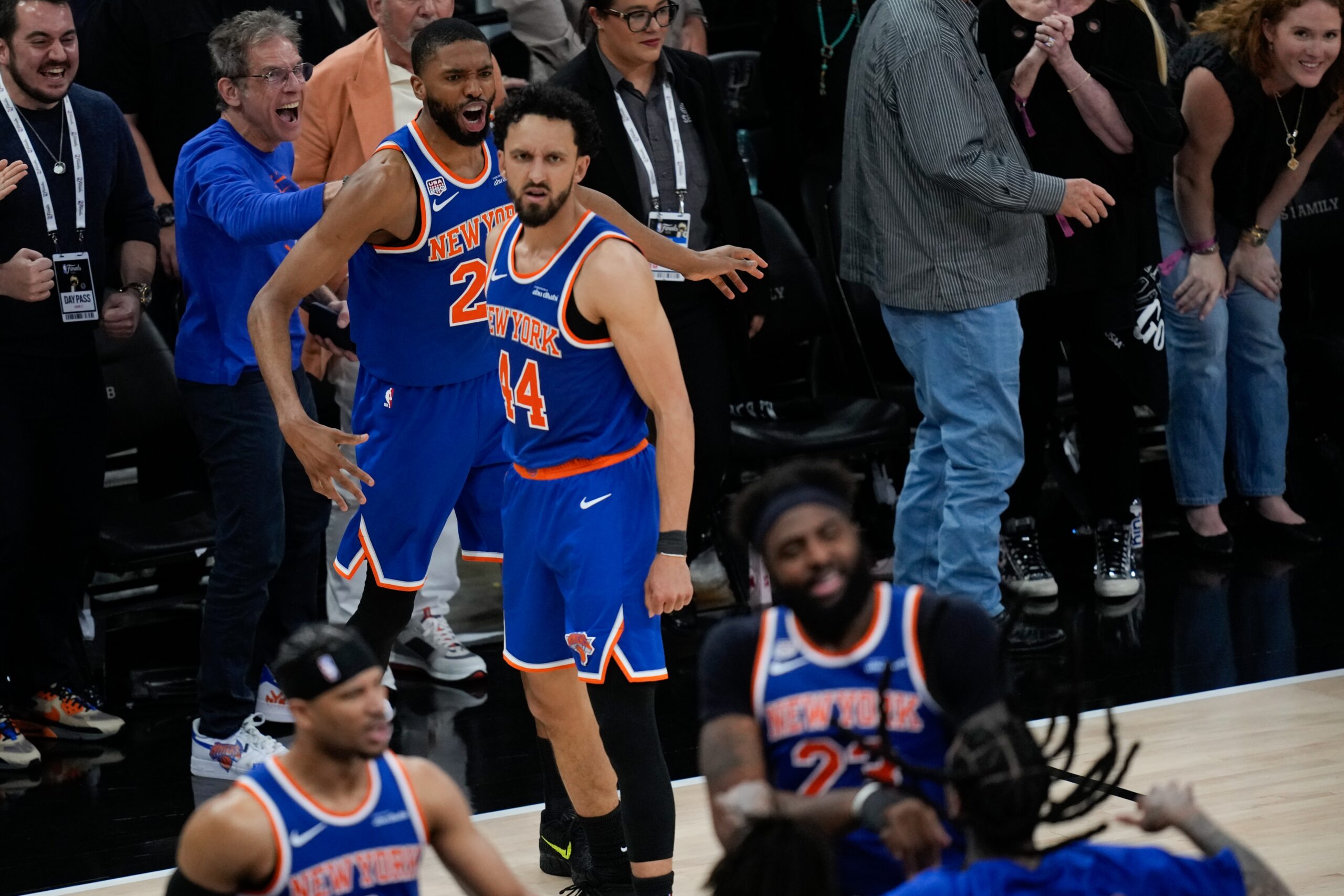Knicks x Spurs finais da NBA, jogo 2, Landry Shamet