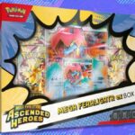 Ganhe mais de $ 10 de desconto no Pokémon TCG Ascended Heroes Mega Feraligatr ex Box na Amazon