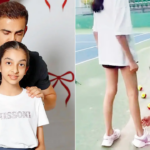 Gautam Gambhir gosta do treinamento de tênis da filha Aazeen