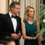 O governador da Califórnia, Gavin Newsom, e sua esposa, Jennifer Siebel Newsom, são alvo de uma investigação do Departamento de Justiça, anunciou o democrata