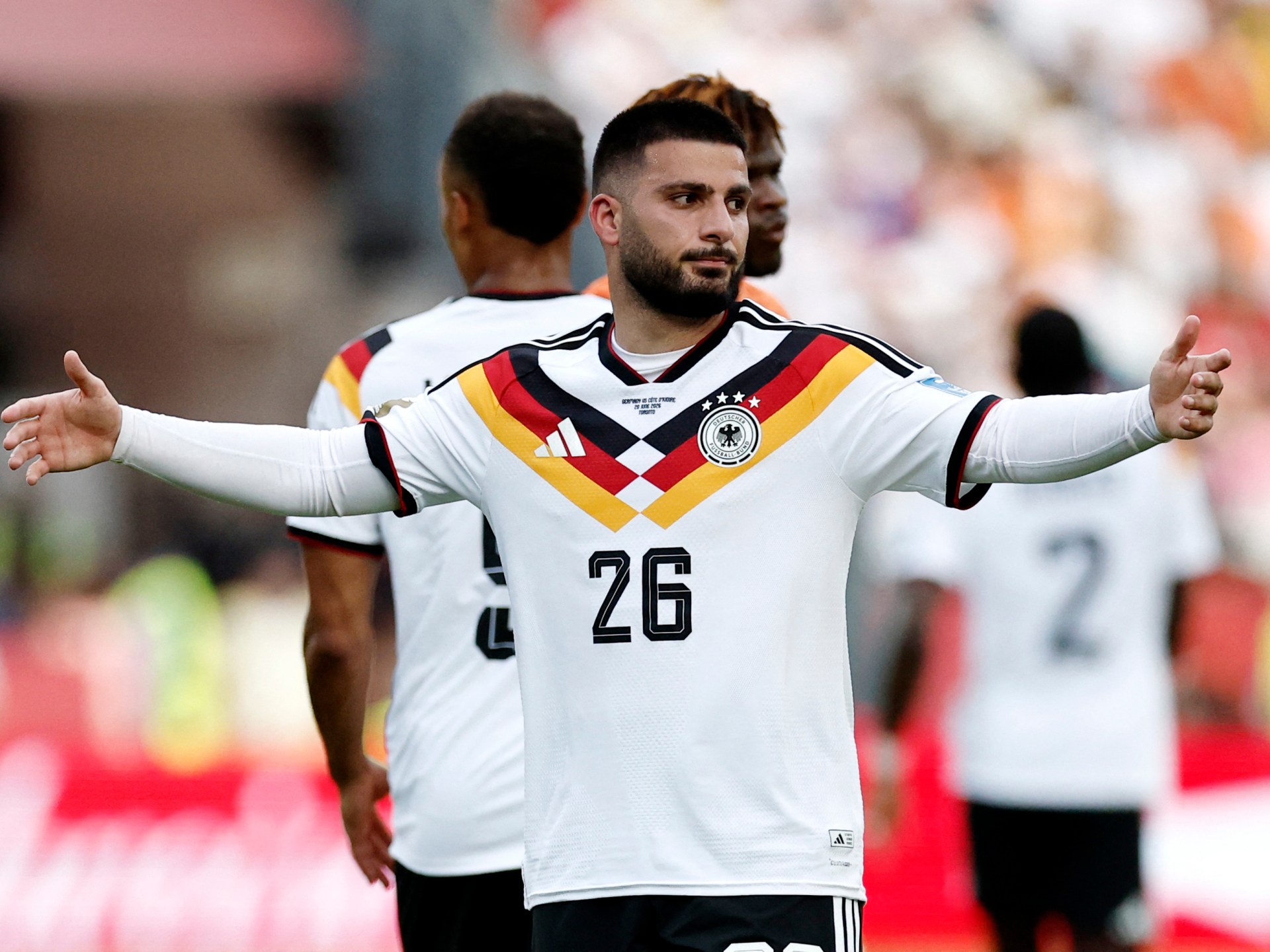Etiqueta postal da Copa do Mundo de 2026