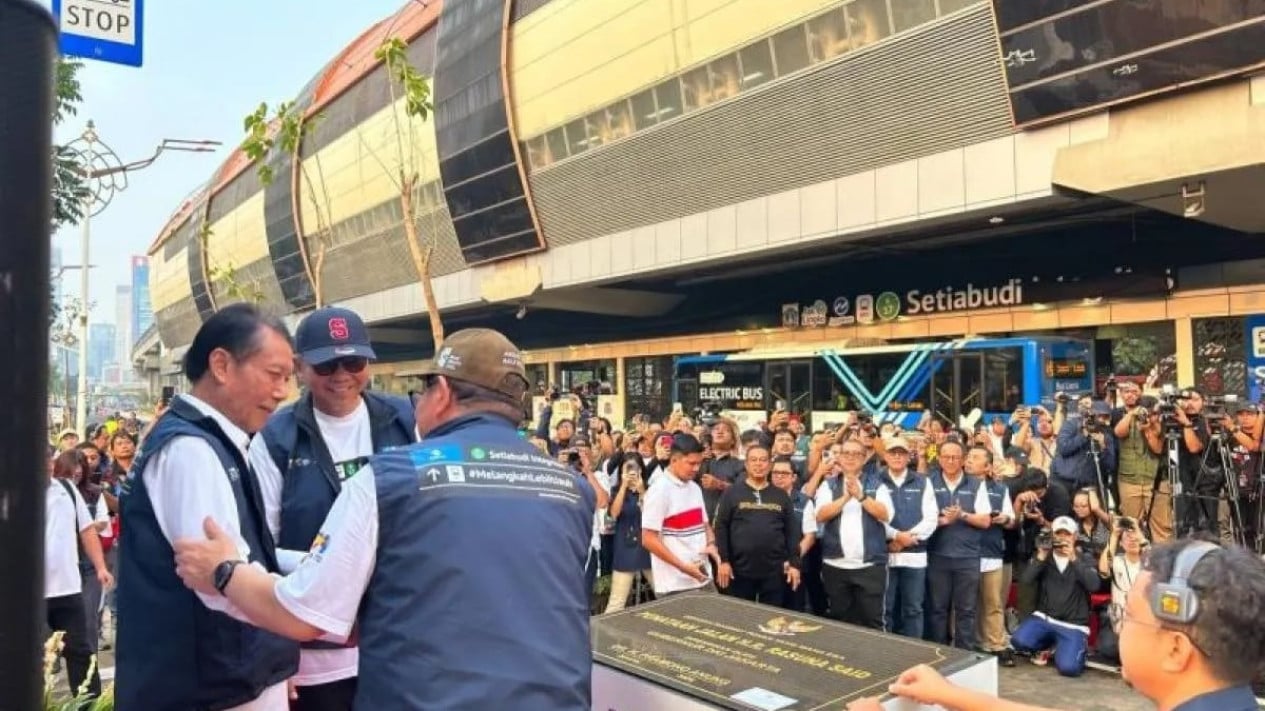 Halte Transjakarta Setiabudi Resmi Berganti Nama Jadi Halte Integritas, KPK Ingin Pesan Antikorupsi Terus Diingat Publik