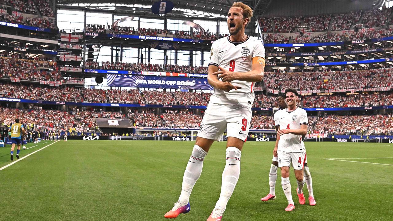 Harry Kane marca dois gols na vitória da Inglaterra sobre a Croácia e inicia a campanha na Copa do Mundo