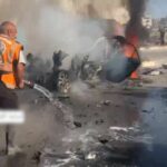 Homem em Gaza sobrevive a duplo ataque israelense contra veículo