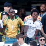 IShowSpeed ​​​​não tinha ideia de que estava sentado ao lado do prefeito de Nova York, Mamdani, na Copa do Mundo