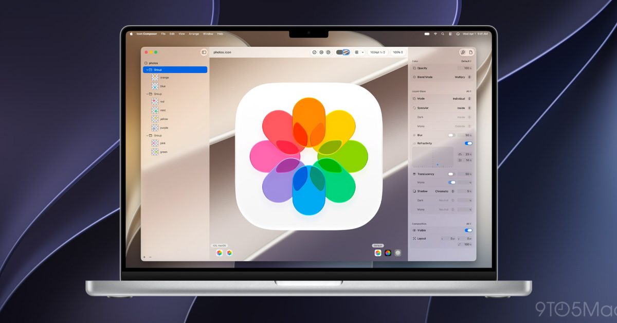 Icon Composer 2 e SF Symbols 8 agora disponíveis como betas