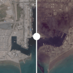 Imagens de satélite mostram destruição da guerra EUA-Israel no Irã