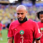 Imprensa marroquina reage ao desempenho de Noussair Mazraoui no Marrocos x Brasil