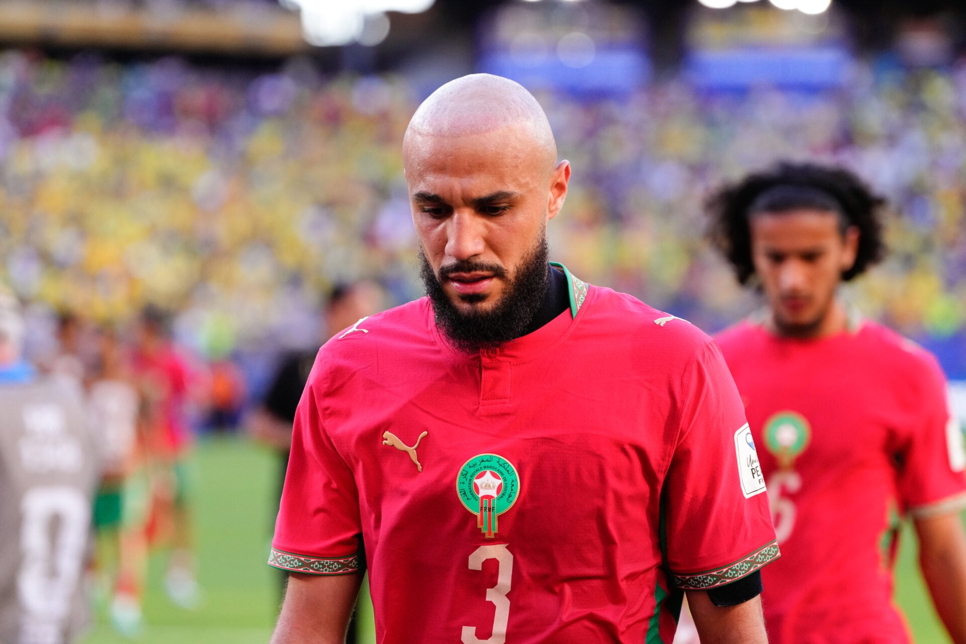 Imprensa marroquina reage ao desempenho de Noussair Mazraoui no Marrocos x Brasil