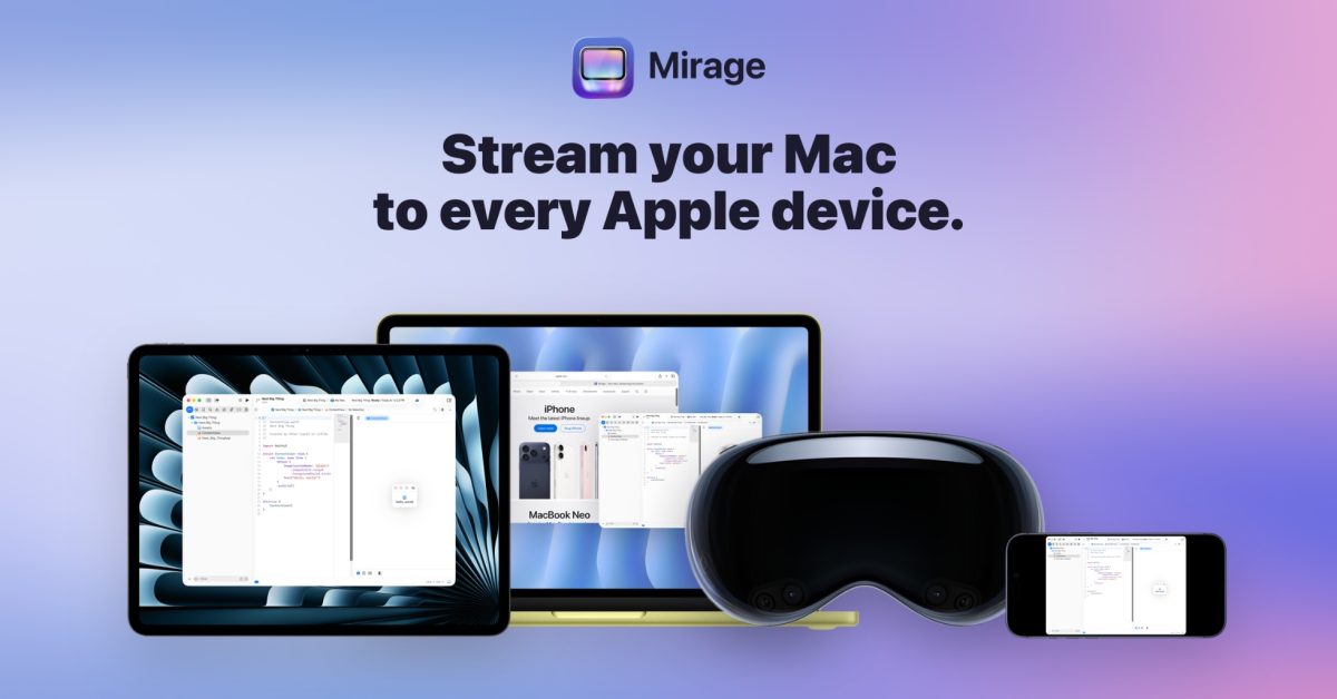 Índia App Spotlight: ‘Mirage’ traz a tela do seu Mac para o seu iPhone, iPad, Vision Pro e outros Macs