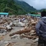 Inundações repentinas atingem Arunachal Pradesh, na Índia