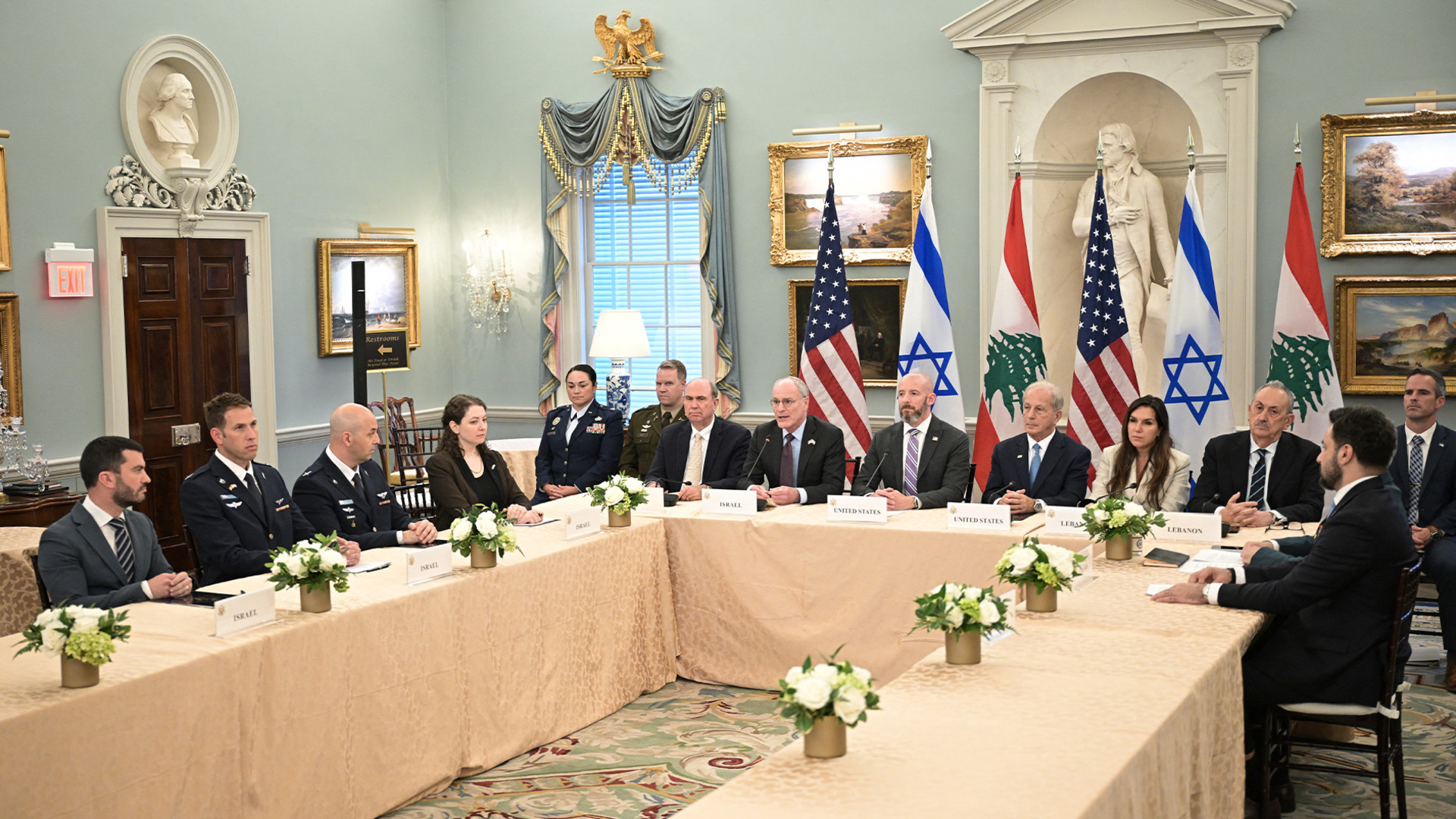 Israel e Líbano concordam com estrutura de cessar-fogo em negociações lideradas pelos EUA