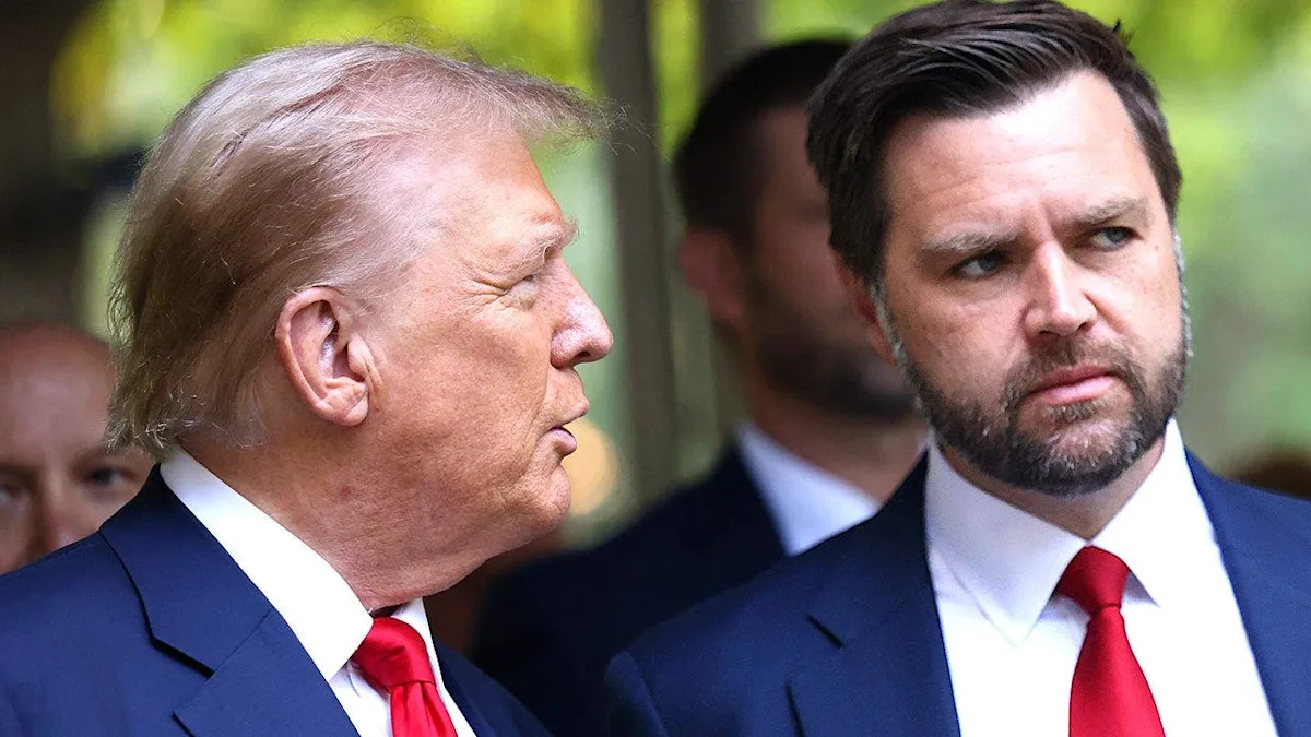 Donald Trump e JD Vance participam da cerimônia memorial de 11 de setembro no Marco Zero