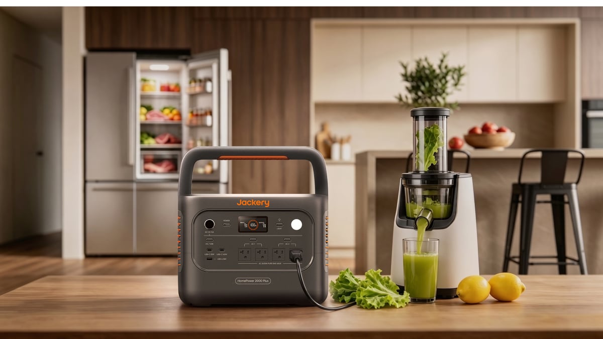jackery homepower 1000 v2 no chão