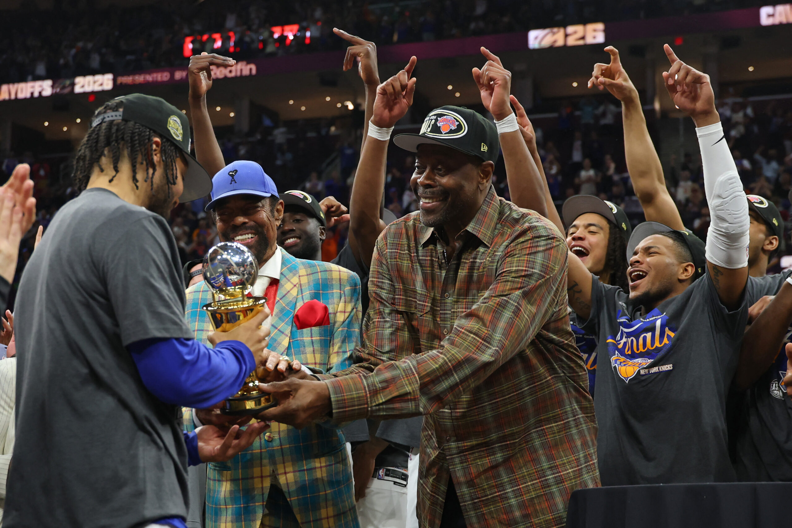 Finais da NBA Jalen Brunson New York Knicks Patrick Ewing Walt Frazier