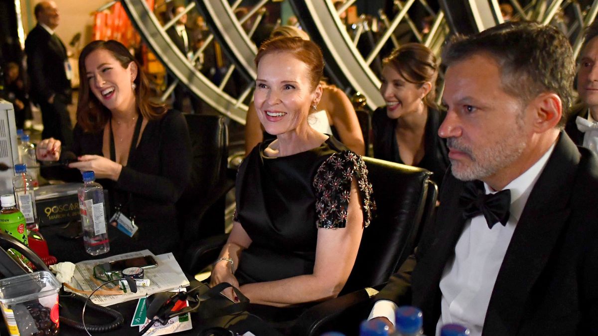 Pamela Koffler, Christine Vachon (foto de Rodin Eckenroth/Getty Images); Ridley Scott (cortesia do Conselho Scott); Glenn Close (cortesia de Andy Anderson); Floyd Norman (foto de Leon Bennett / Getty Images para ESSENCE)