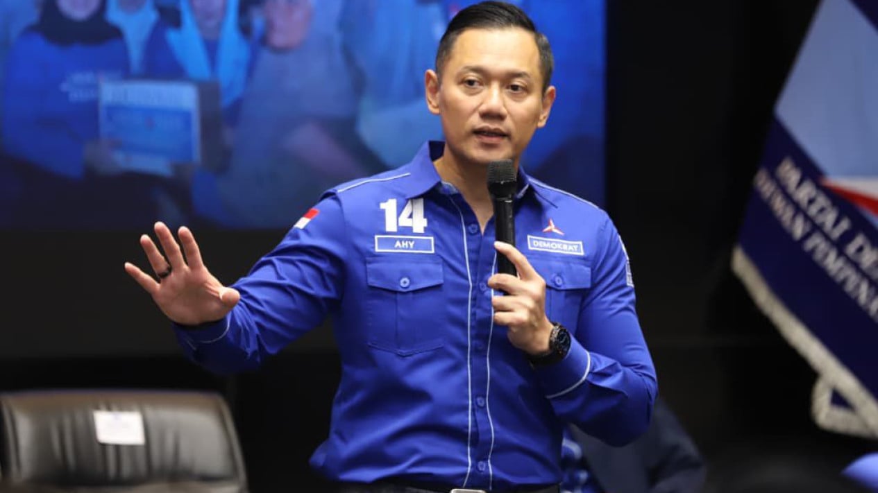 Jokowi Dorong PSI para Dukung Prabowo-Gibran Dua Período, AHY: 2029 Masih Lama