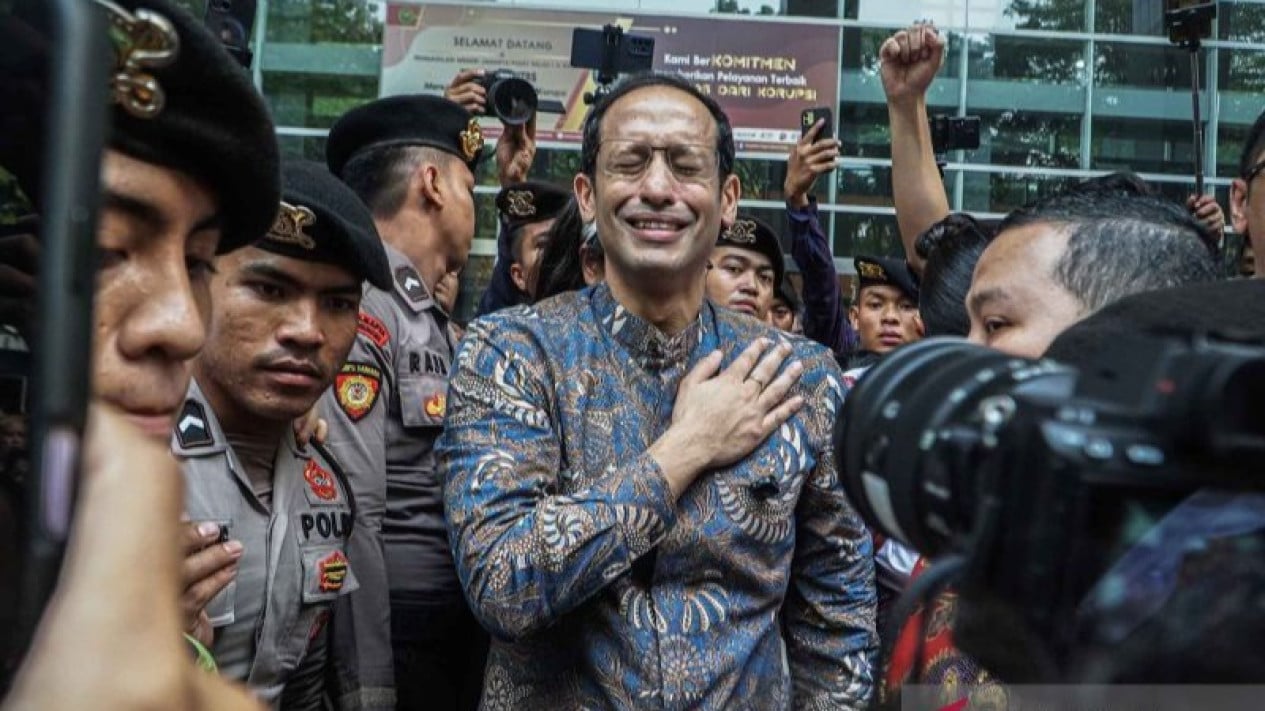 Kala Nadiem Makarim Nangis Divonis 10 Tahun Penjara: Saya Nggak Tahu Lagi Mau Minta Tolong ke Siapa
