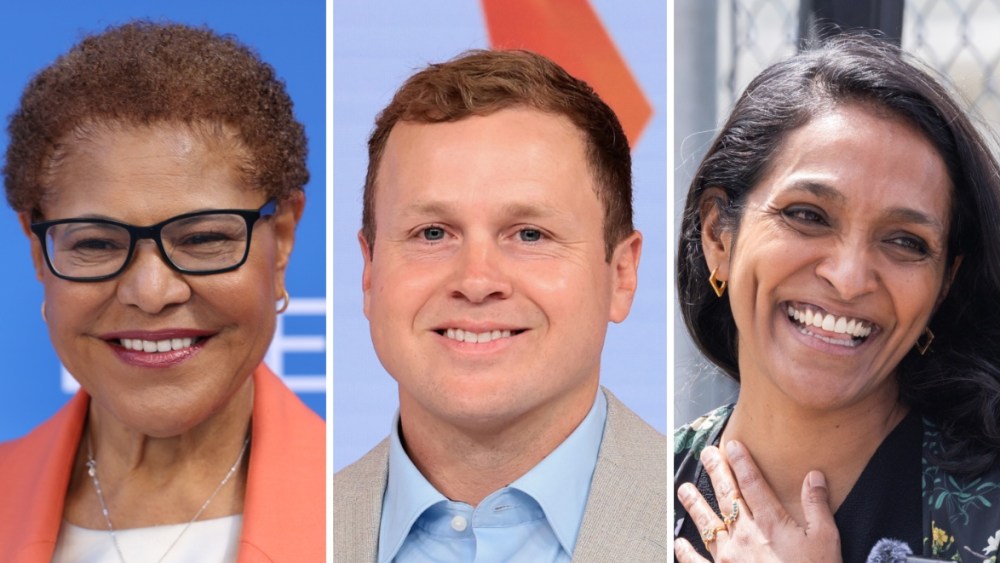 Karen Bass e Spencer Pratt lideram os primeiros retornos na bizarra corrida para prefeito de Los Angeles