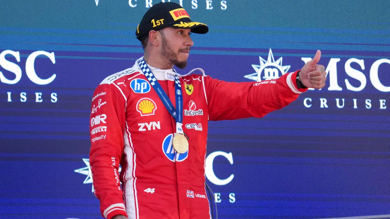 Lewis Hamilton conquista primeira vitória da Ferrari no Grande Prêmio da Espanha