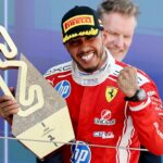 Lewis Hamilton em ação.