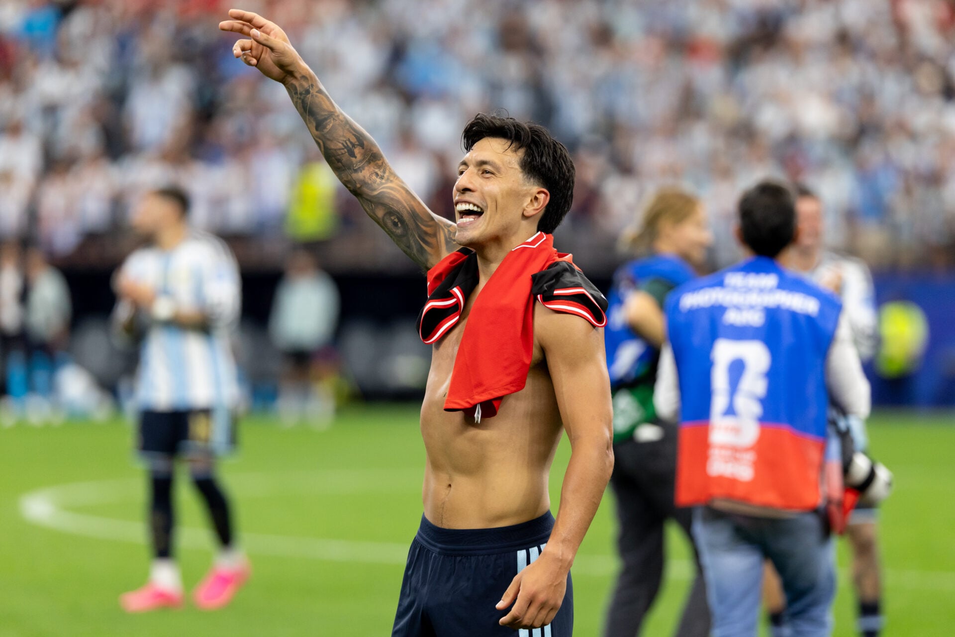 Lisandro Martinez reage à vitória da Argentina na Copa do Mundo contra a Áustria, 'sem palavras' sobre uma coisa