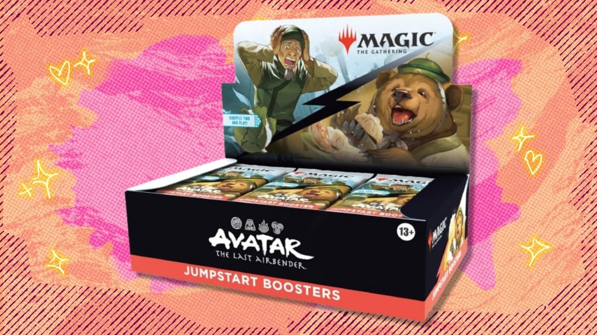 Magic: The Gatherings Avatar The Last Airbender Jumpstart Booster Box tem quase US $ 10 de desconto na Amazon