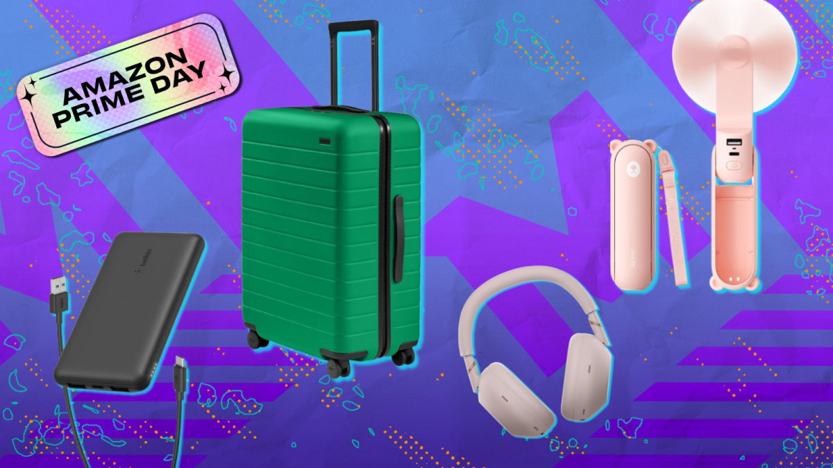 Mais de 40 ofertas de viagens no Prime Day com até 40% de desconto: malas, ventiladores pessoais, carregadores portáteis e muito mais
