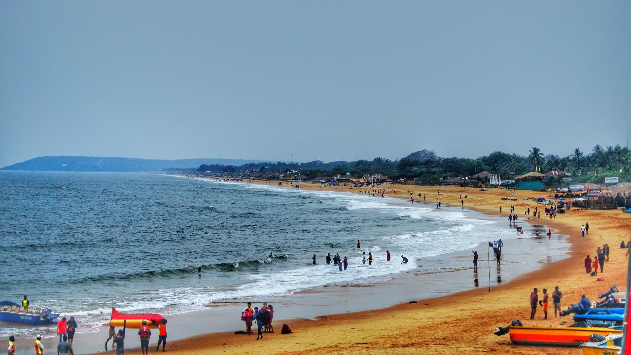 Mais de 46 lakh turistas migram para Goa nos primeiros cinco meses deste ano