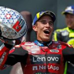 Marc Márquez em ação.
