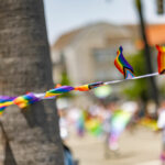 Participants march in the 2026 Long Beach Pride Parade on May 17, 2026, in Long Beach, California. (Photo by Matt Winkelmeyer/Getty Images)