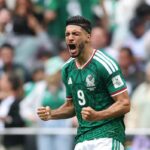 GUADALAJARA, MEXICO - JUNE 11: In-Beom Hwang #6 of Korea Republic celebrates scoring his team's first goal during the FIFA World Cup 2026 Group A match between Korea Republic and Czechia at Guadalajara Stadium on June 11, 2026 in Guadalajara, Mexico. (Photo by Alex Slitz/Getty Images)