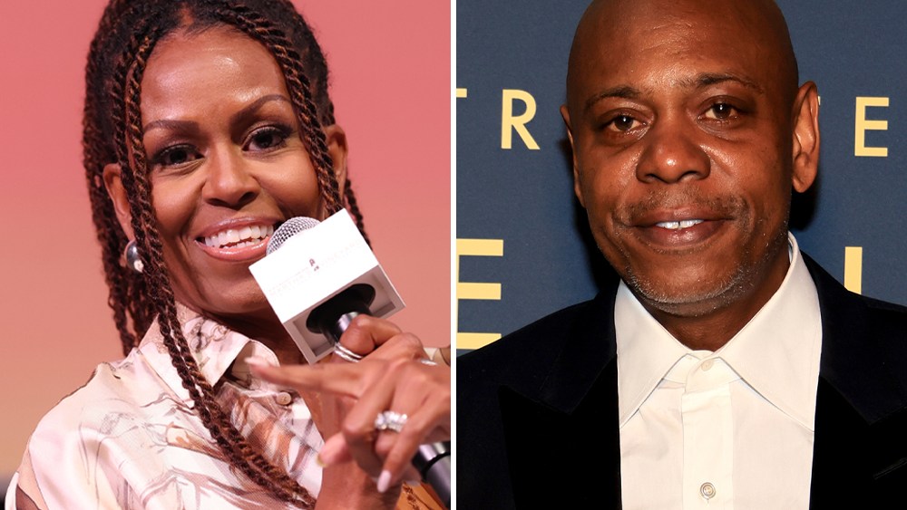 Michelle Obama elogia Dave Chappelle como 'Uma das pessoas mais inteligentes do planeta' após aparição no podcast 'IMO': 'Um de nossos convidados favoritos'