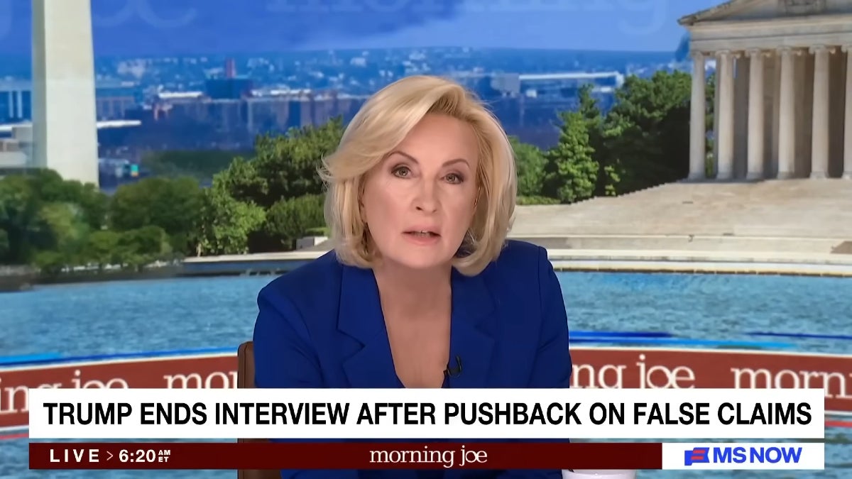 ‘Morning Joe’ eviscera as ‘mentiras’ de Trump durante o colapso da entrevista da NBC: ‘Uma farsa completa’ | Vídeo