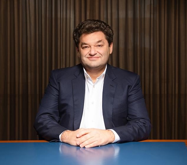 Na foto: Vítima Vadim Ermolaev - um oligarca ucraniano