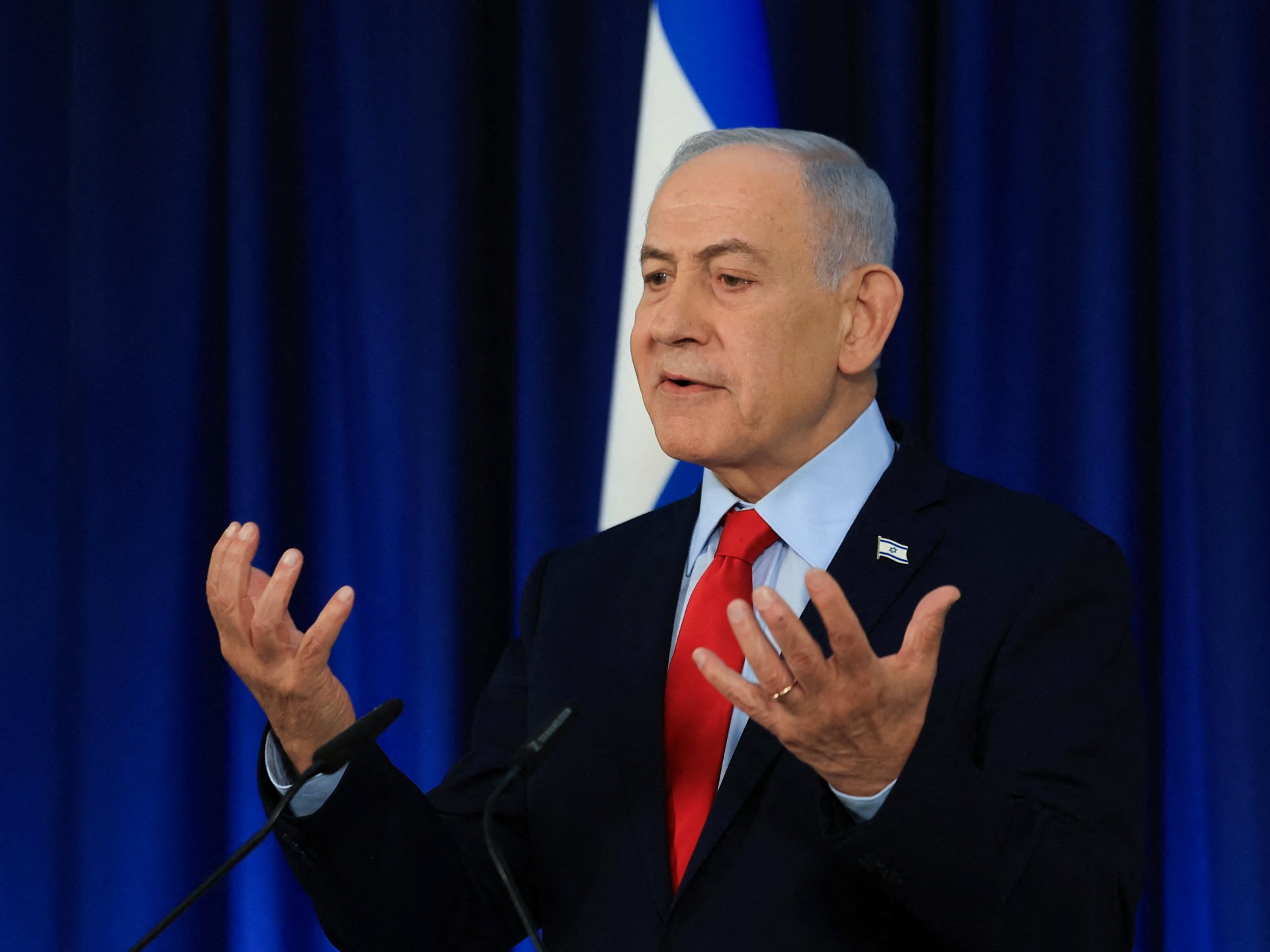 Netanyahu diz que Israel não deixará terras ocupadas no Líbano